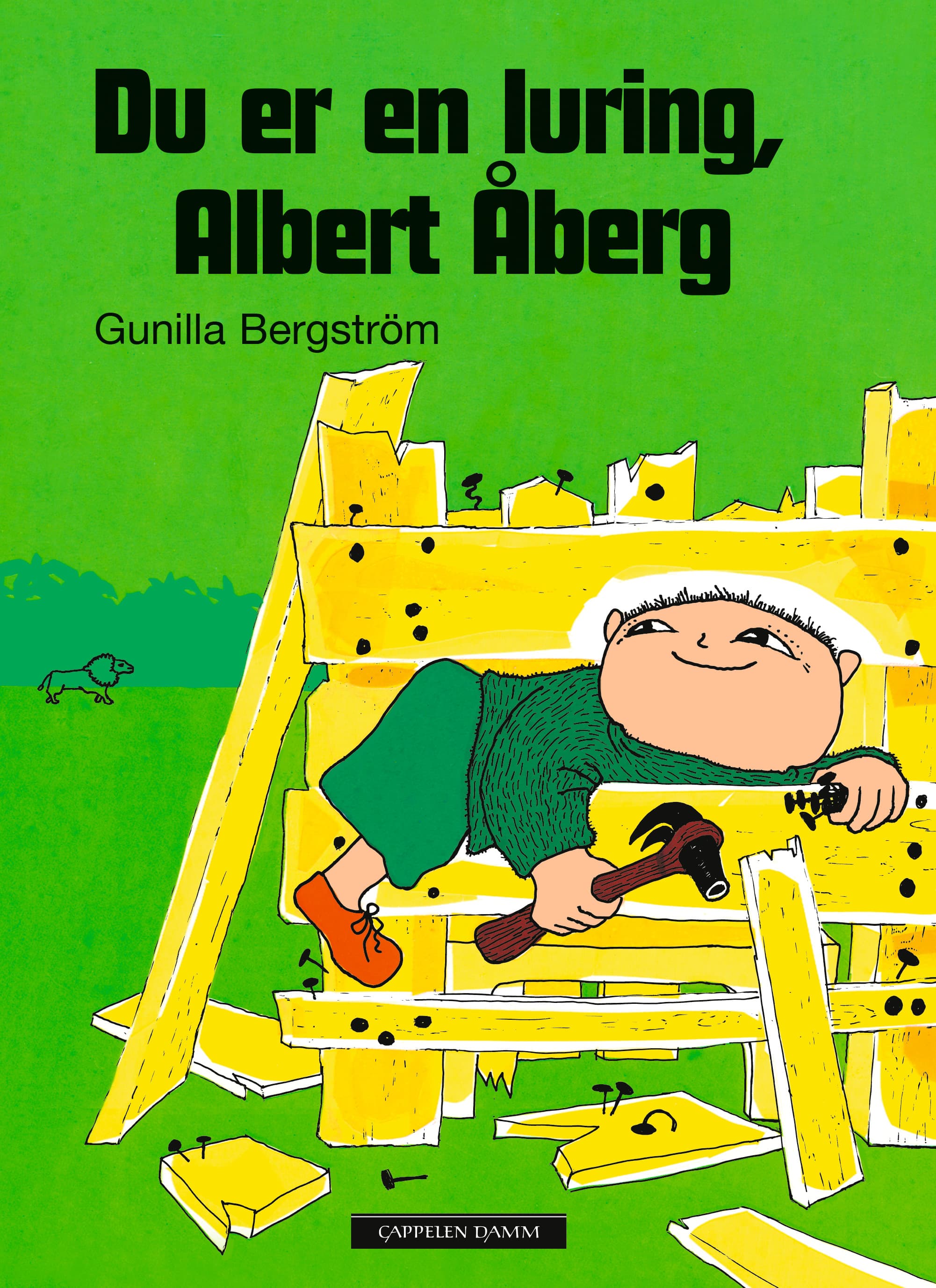 Omslag Du er en luring Albert Åberg av Gunilla Bergström (Innbundet)