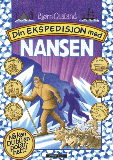 Omslag av "Din ekspedisjon med Nansen"