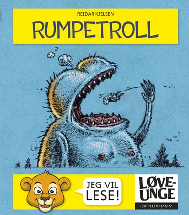 Omslag av "Løveunge - Rumpetroll"