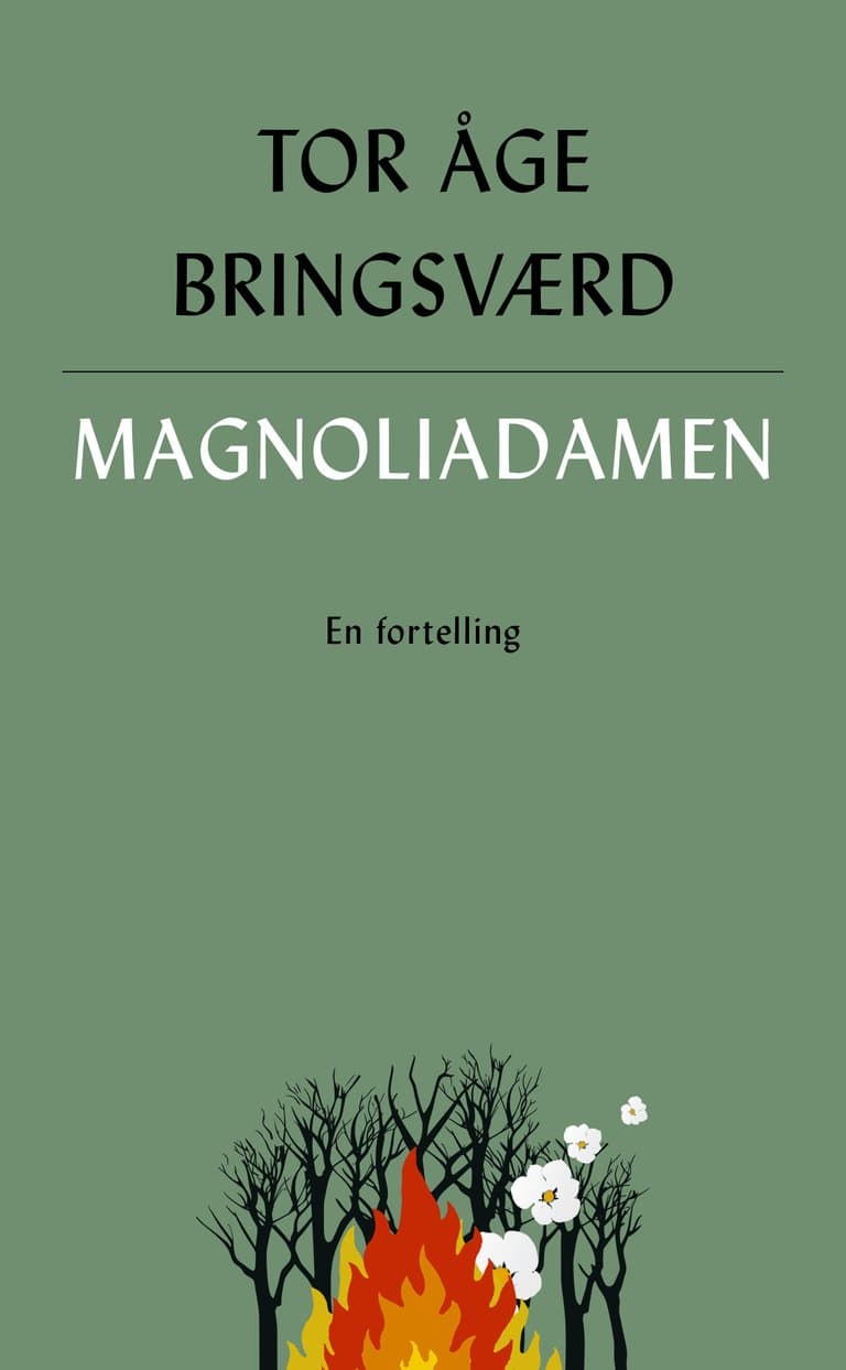 Omslag Magnoliadamen av Tor Åge Bringsværd (Innbundet)