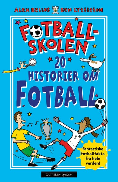 Omslag av "Fotballskolen - 20 historier om fotball"