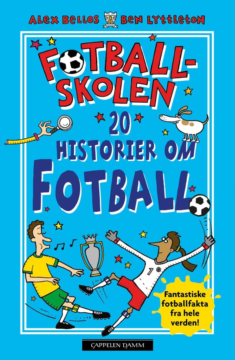 Omslag Fotballskolen - 20 historier om fotball av Alex Bellos og Ben Lyttleton (Ebok)