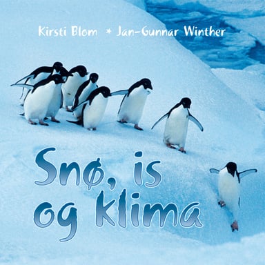 Omslag av "Snø, is og klima"