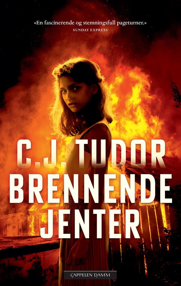 Omslag Brennende jenter av C.J. Tudor (Ebok)