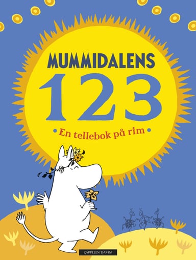Omslag av "Mummidalens 123 - en tellebok på rim"
