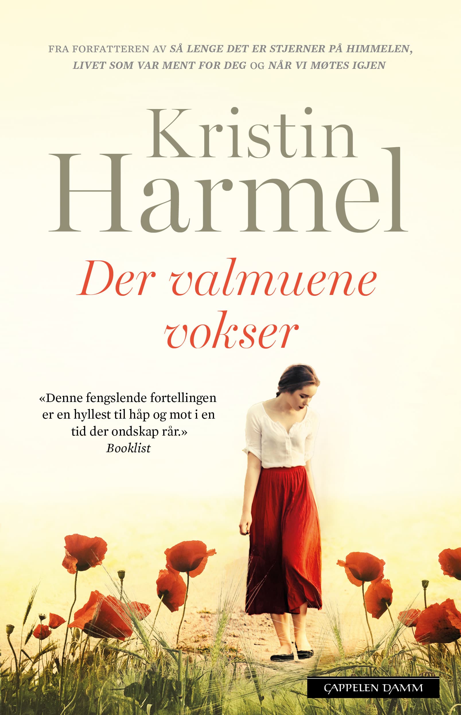 Omslag Der valmuene vokser av Kristin Harmel (Ebok)