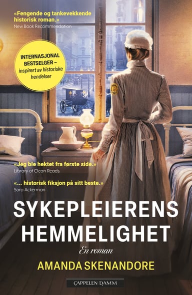 Omslag av "Sykepleierens hemmelighet"