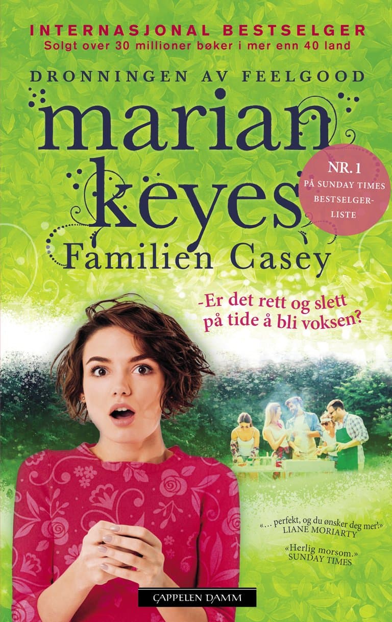 Omslag Familien Casey av Marian Keyes (Ebok)