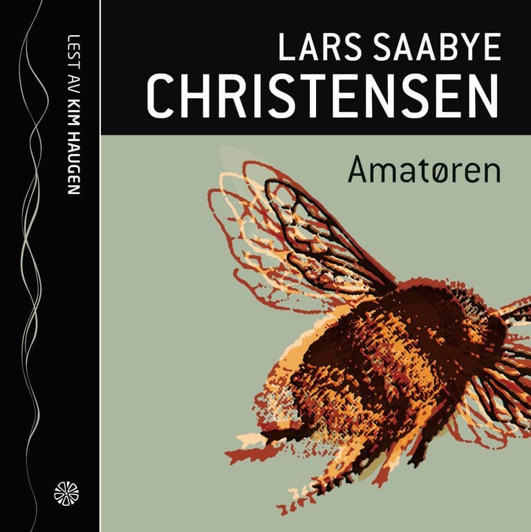 Omslag Amatøren av Lars Saabye Christensen (CD)