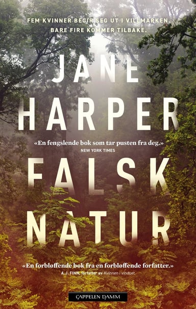 Omslag av "Falsk natur"