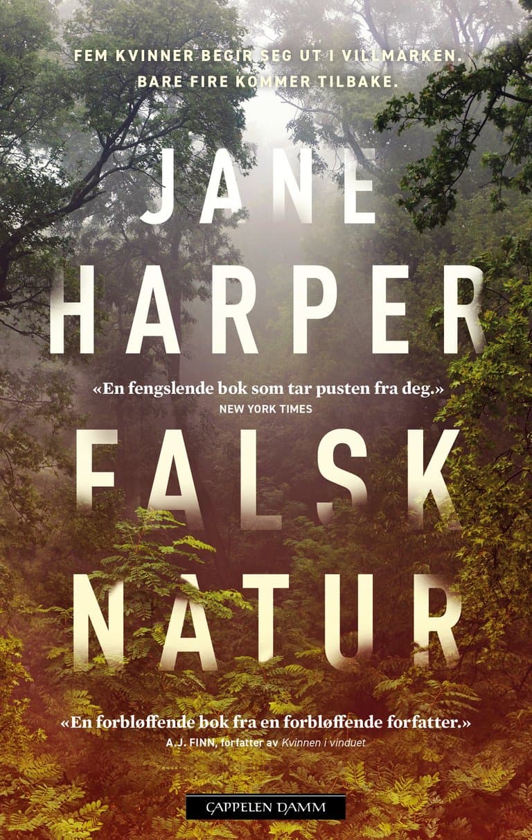 Omslag Falsk natur av Jane Harper (Ebok)