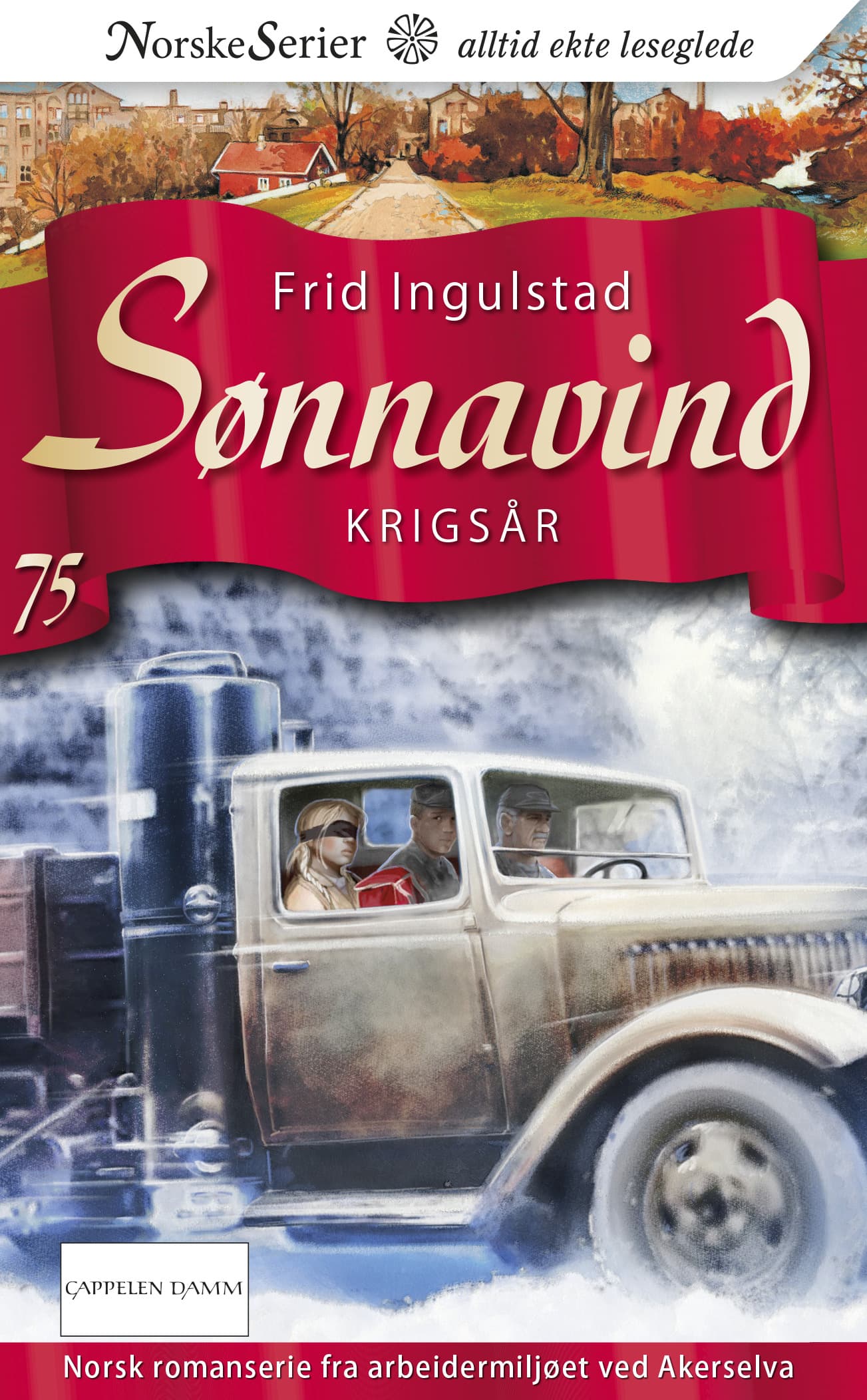 Omslag Krigsår av Frid Ingulstad (Heftet)