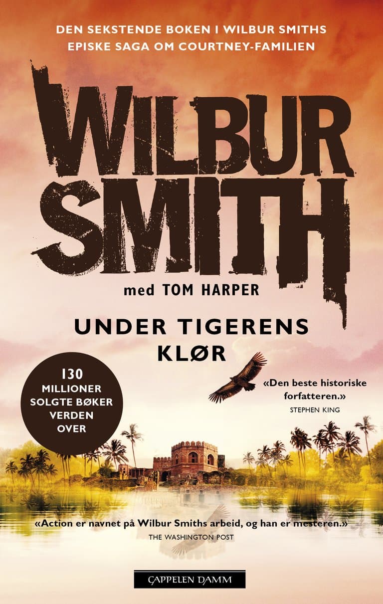 Omslag Under tigerens klør av Wilbur Smith (Heftet)