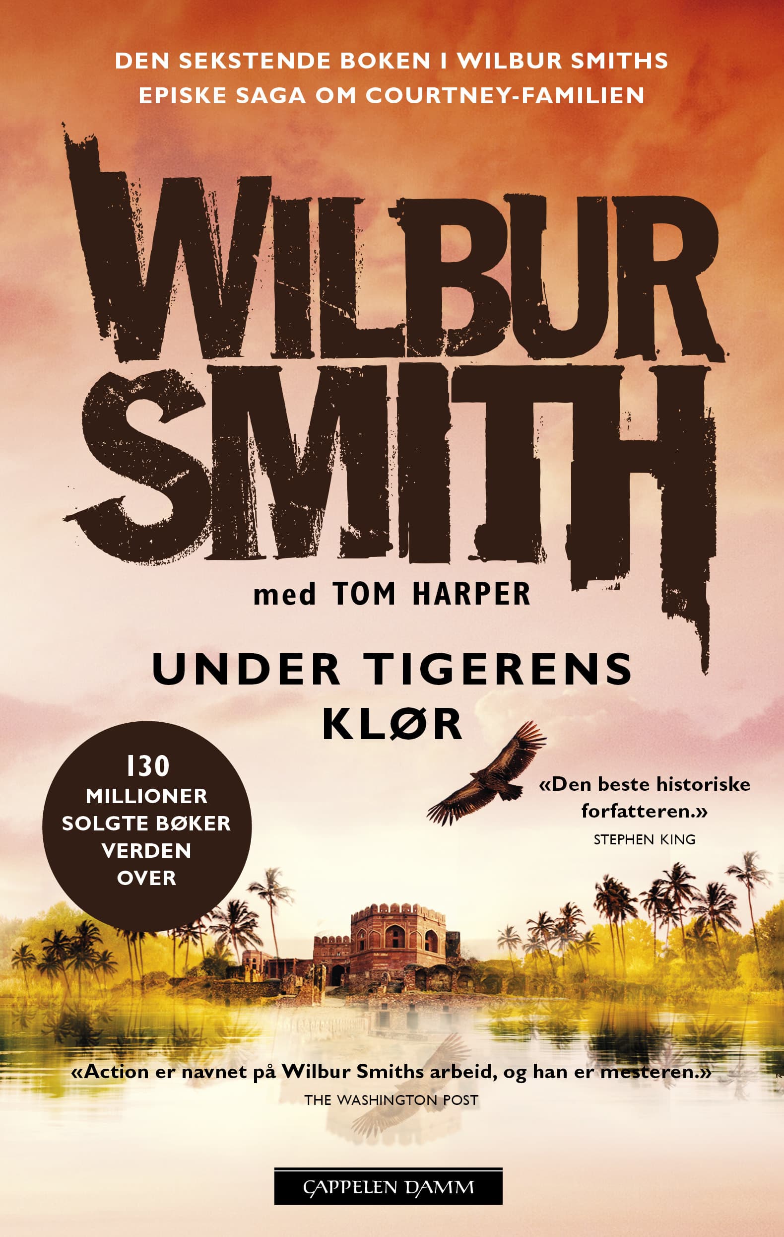 Omslag Under tigerens klør av Wilbur Smith (Heftet)