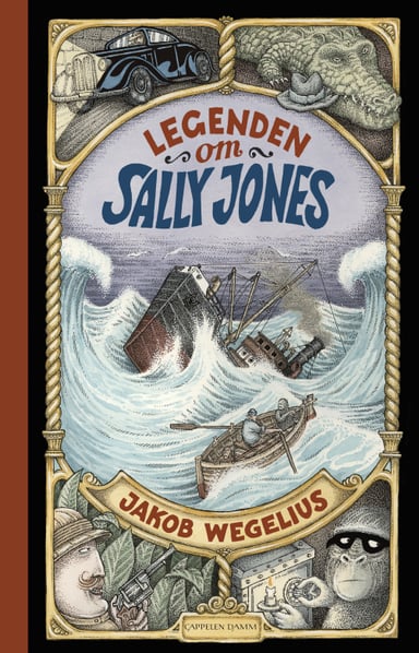 Omslag av "Legenden om Sally Jones"