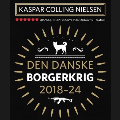Omslag av "Den danske borgerkrig 2018-24"