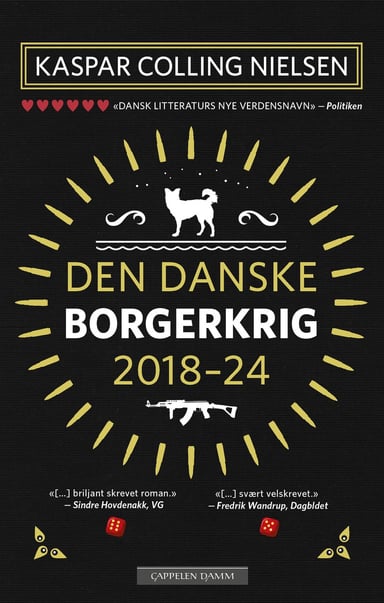 Omslag av "Den danske borgerkrig 2018-24"