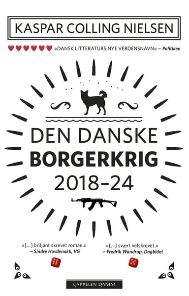 Omslag av "Den danske borgerkrig 2018-24"