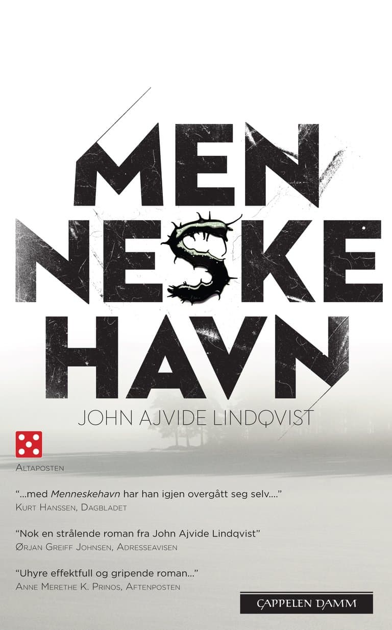 Omslag Menneskehavn av John Ajvide Lindqvist (Heftet)
