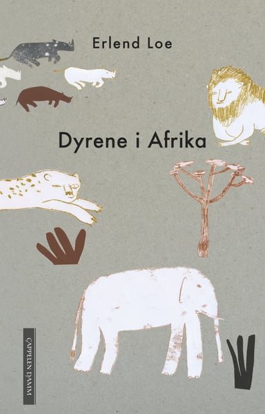 Omslag av "Dyrene i Afrika"