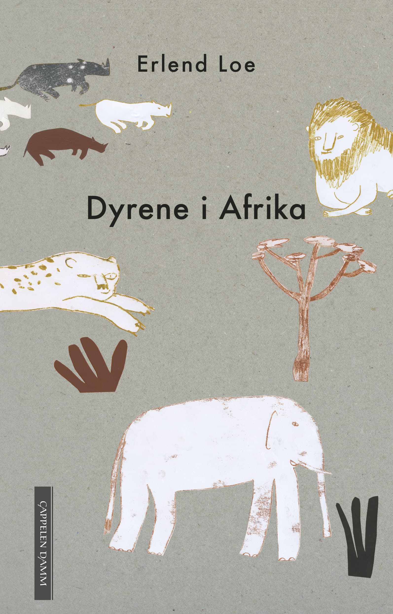 Omslag Dyrene i Afrika av Erlend Loe (Heftet)