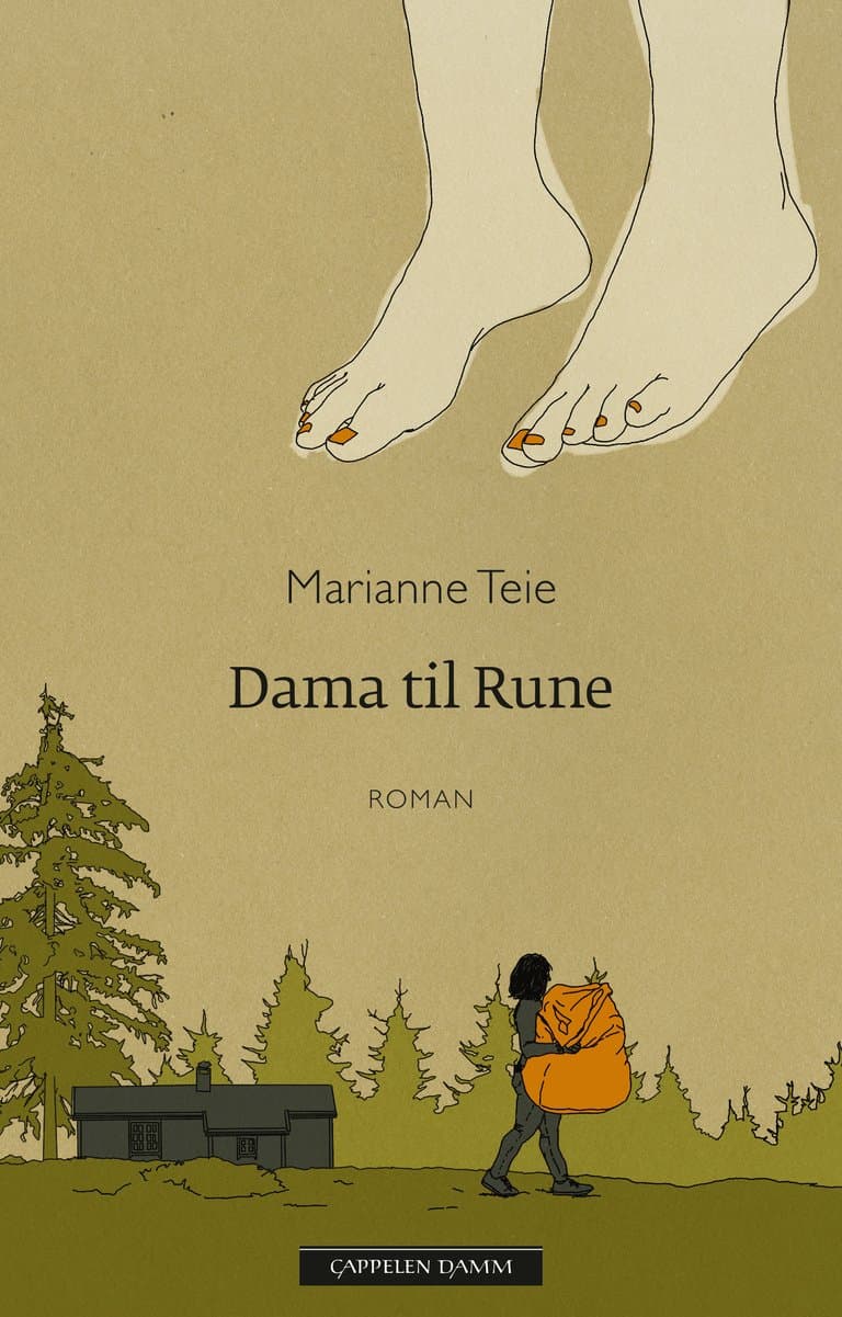Omslag Dama til Rune av Marianne Teie (Innbundet)
