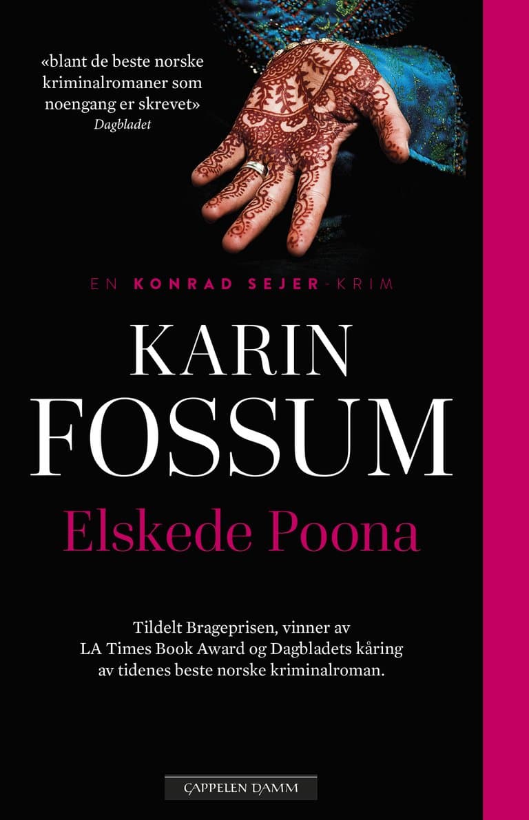 Omslag Elskede Poona av Karin Fossum (Ebok)