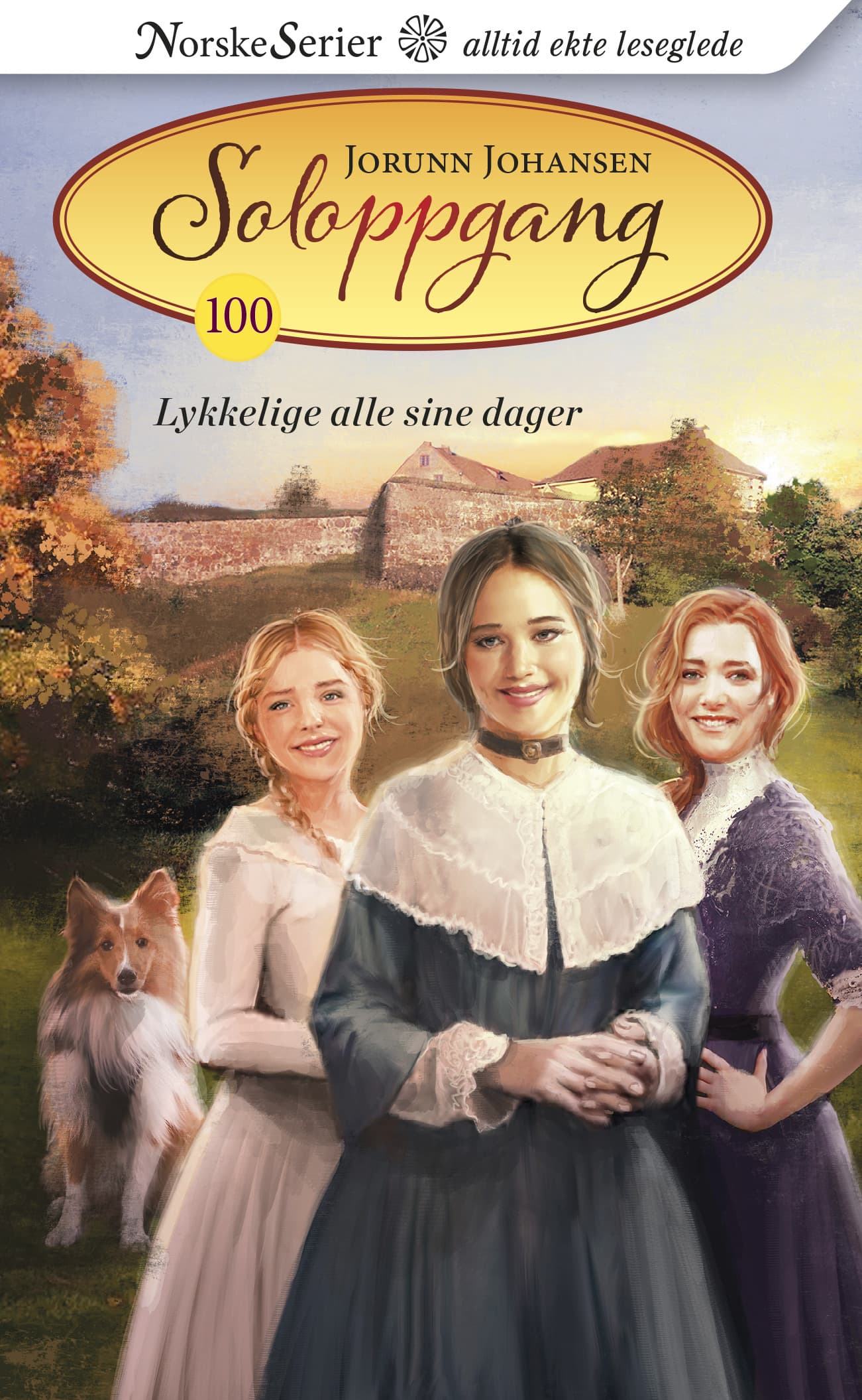 Omslag Lykkelige alle sine dager av Jorunn Johansen (Ebok)