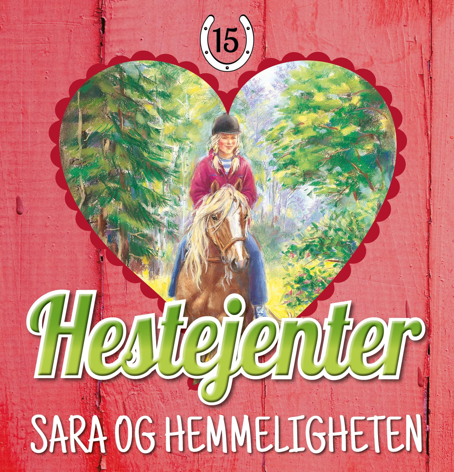 Omslag Sara og hemmeligheten av Pia Hagmar (Lydbok)