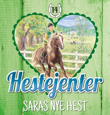 Omslag av "Saras nye hest"