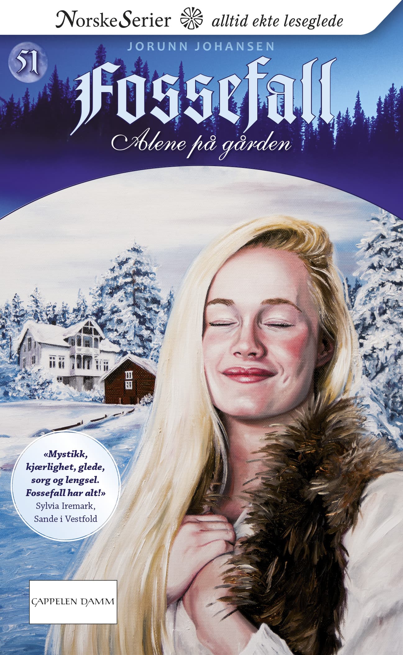 Omslag Alene på gården av Jorunn Johansen (Ebok)