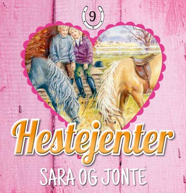 Omslag av "Sara og Jonte"