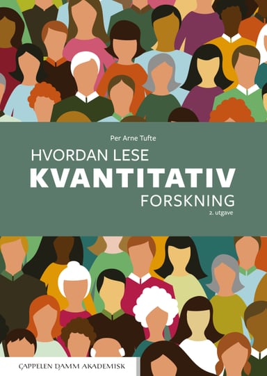 Omslag av "Hvordan lese kvantitativ forskning"