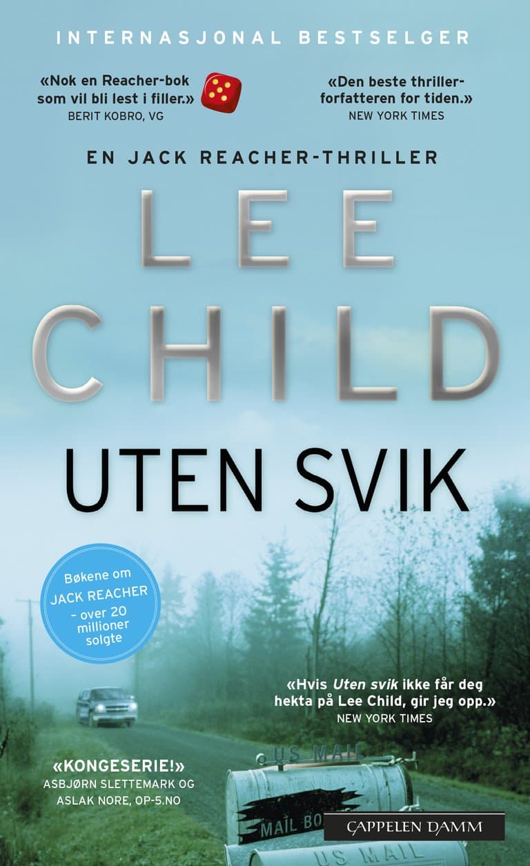 Omslag Uten svik av Lee Child (Heftet)