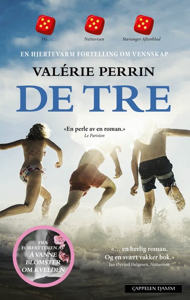 Omslag av "De tre"