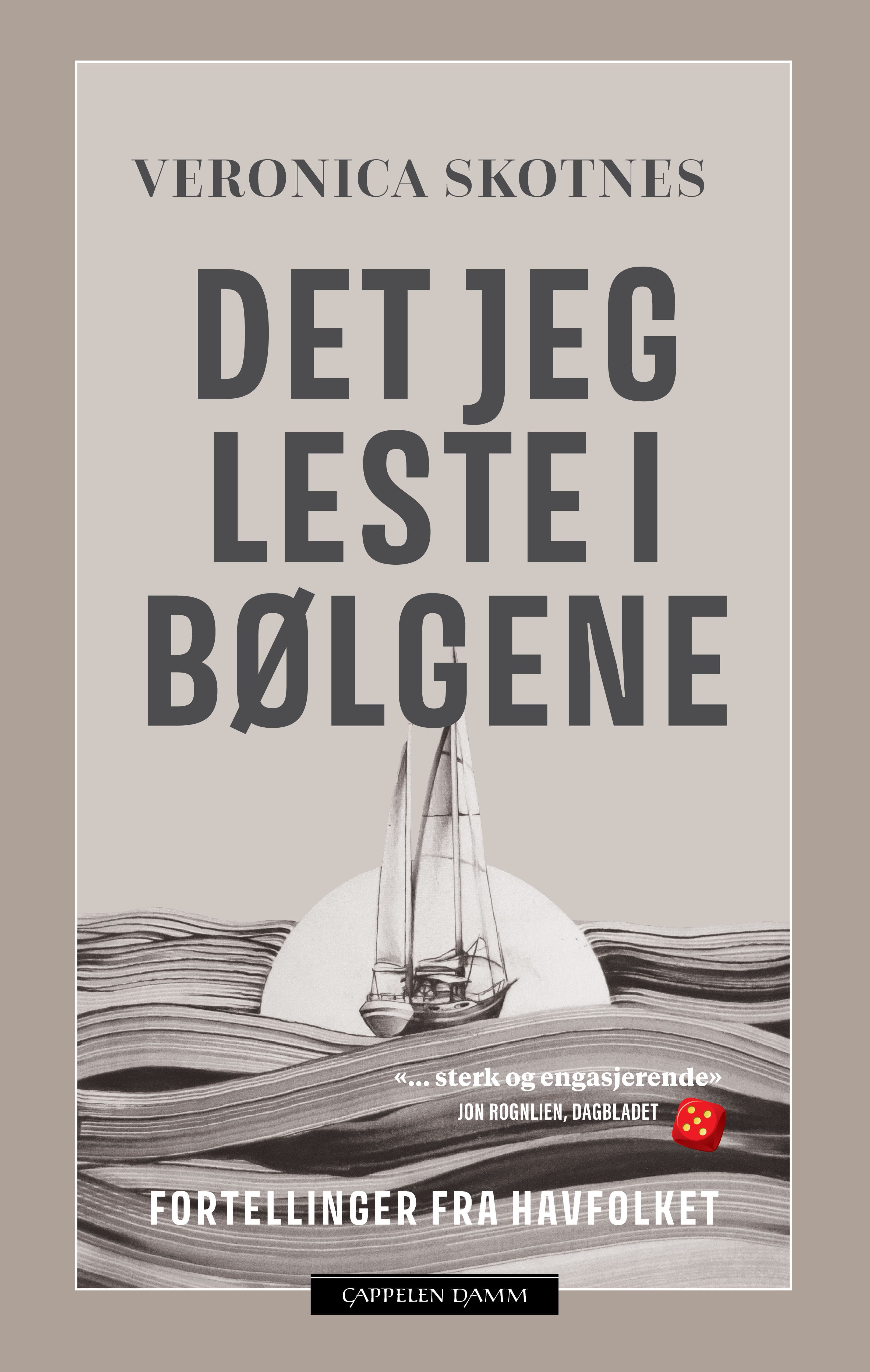 Omslag Det jeg leste i bølgene av Veronica Skotnes (Ebok)