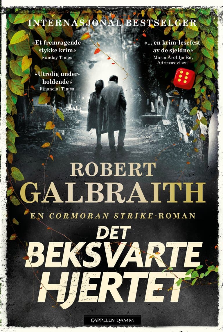 Omslag Det beksvarte hjertet av Robert Galbraith (Ebok)