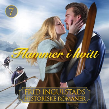 Omslag av "Flammer i hvitt"