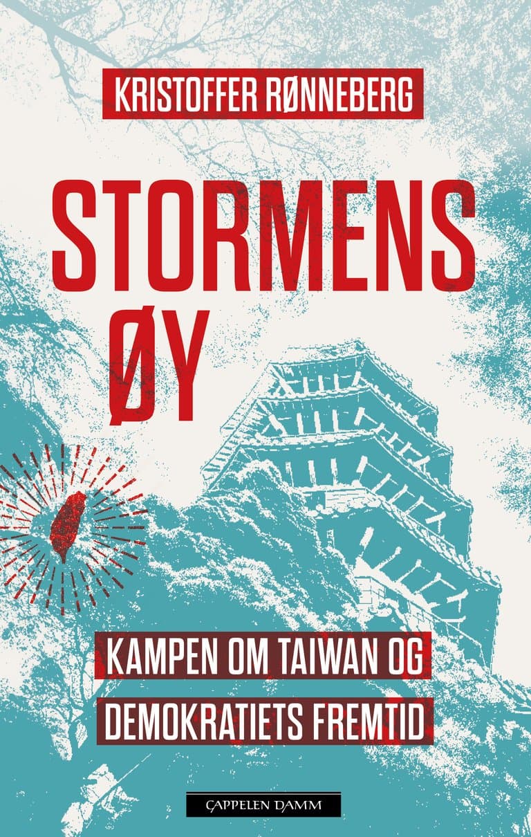 Omslag Stormens øy av Kristoffer Rønneberg (Innbundet)