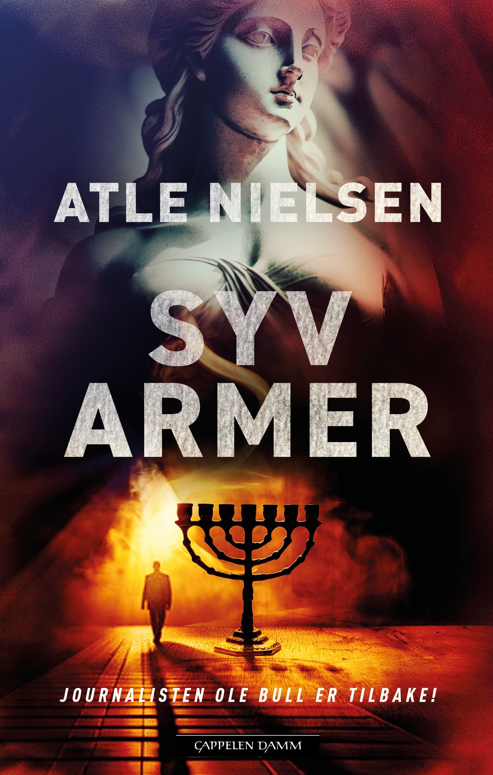 Omslag Syv armer av Atle Nielsen (Innbundet)