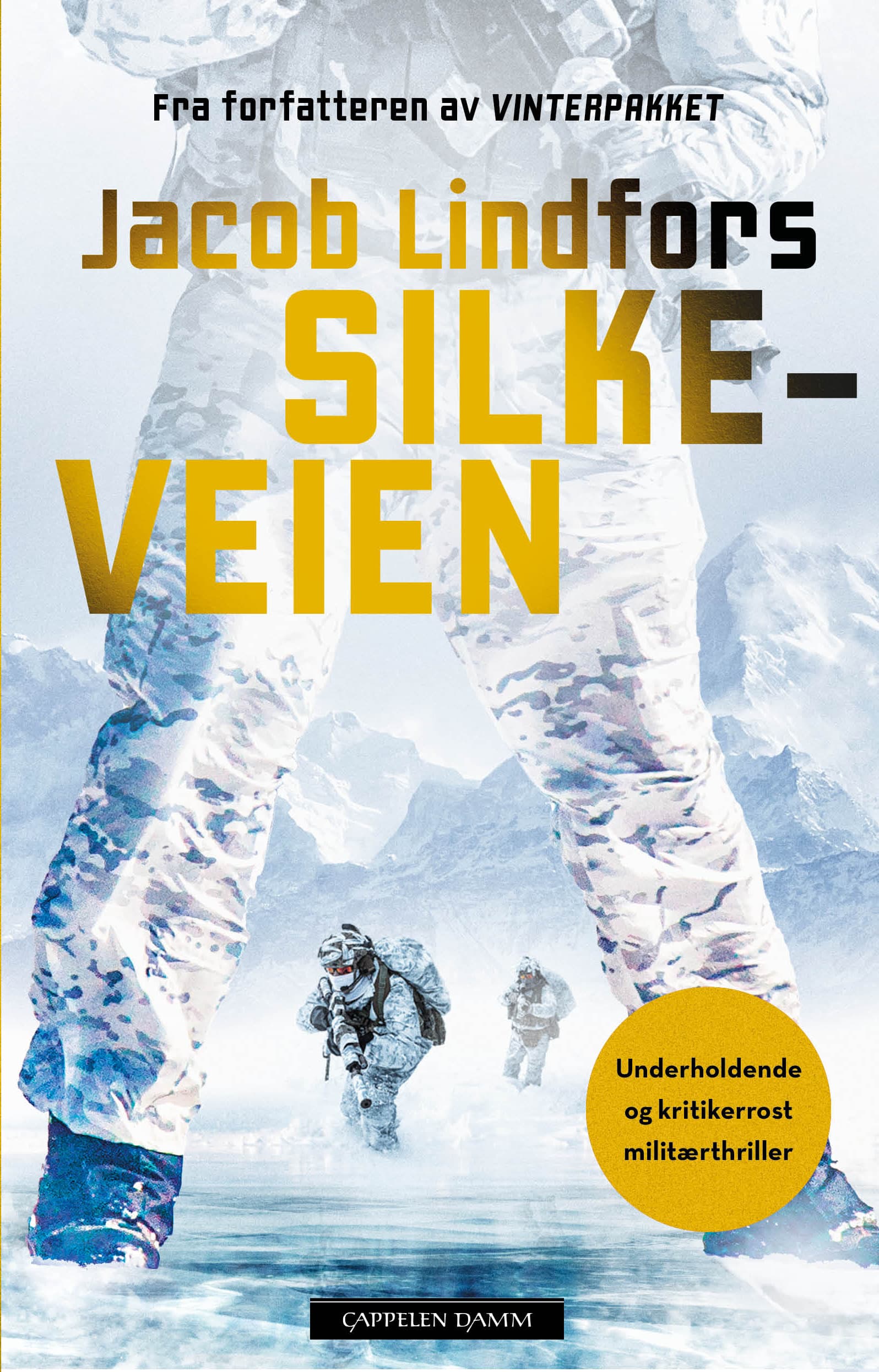 Omslag Silkeveien av Jacob LIndfors (Ebok)