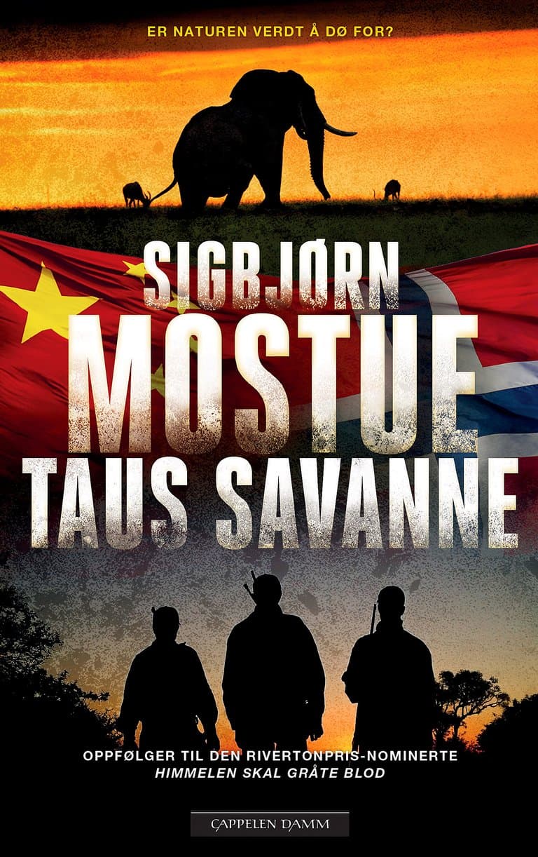 Omslag Taus savanne av Sigbjørn Mostue (Heftet)