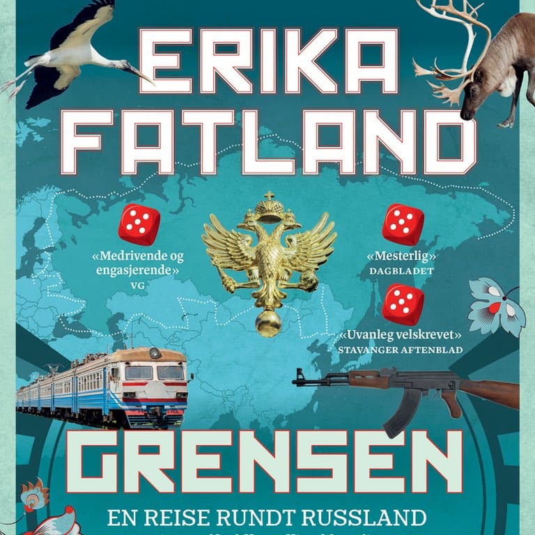 Omslag Grensen av Erika Fatland (Lydbok)