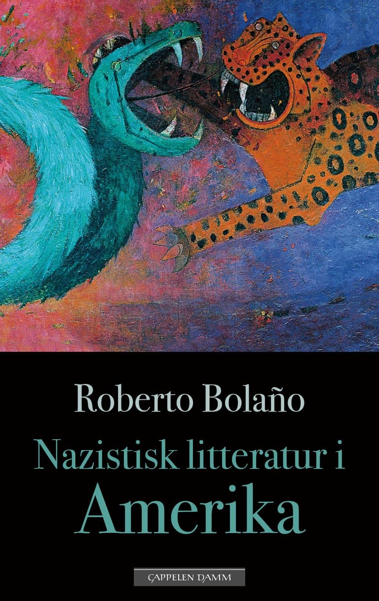 Omslag Nazistisk litteratur i Amerika av Roberto Bolaño (Ebok)