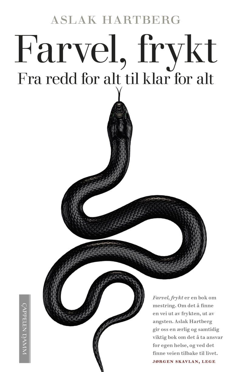Omslag Farvel, frykt av Aslak Hartberg (Heftet)