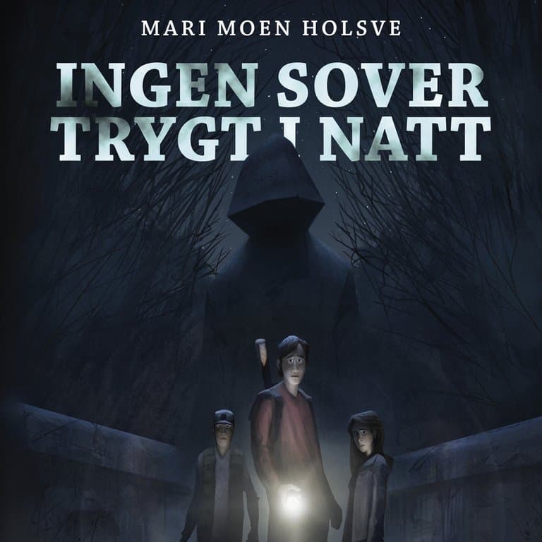 Omslag Ingen sover trygt i natt av Mari Moen Holsve (Lydbok)