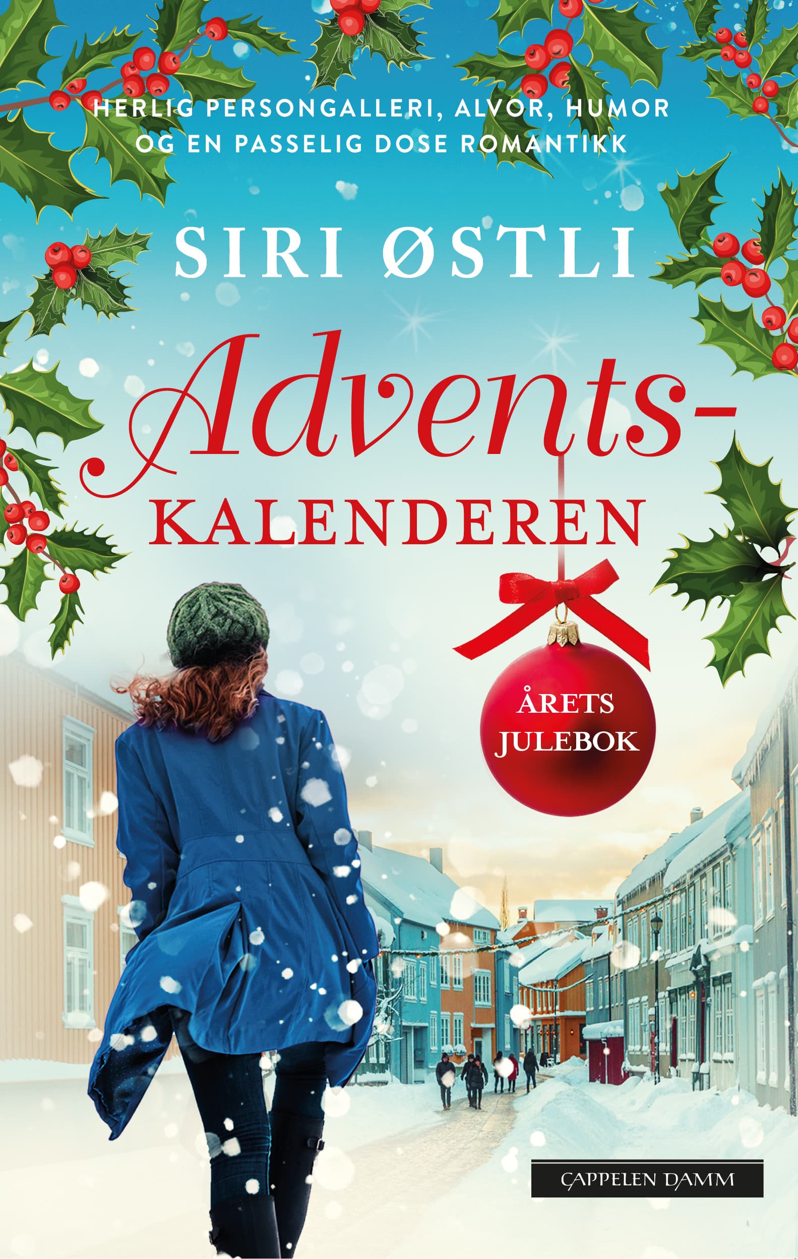 Omslag Adventskalenderen av Siri Østli (Innbundet)