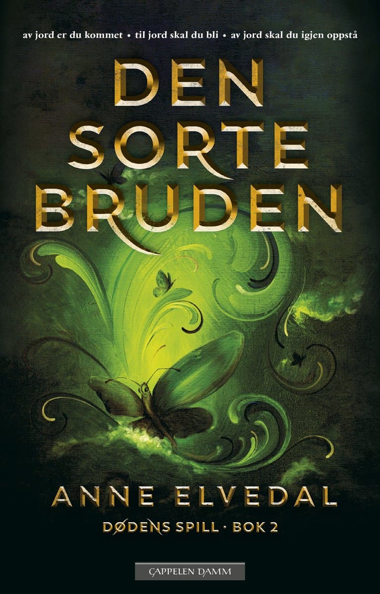 Omslag Den sorte bruden av Anne Elvedal (Innbundet)