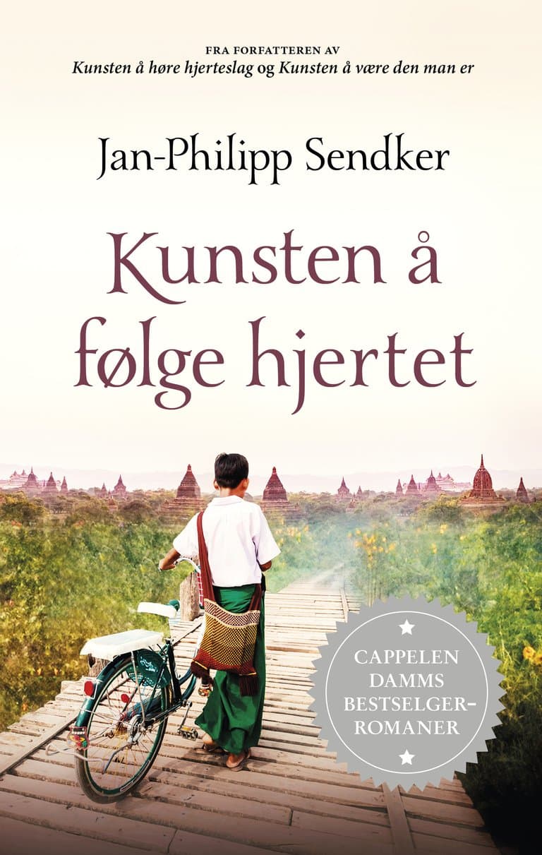 Omslag Kunsten å følge hjertet av Jan-Philipp Sendker (Innbundet)