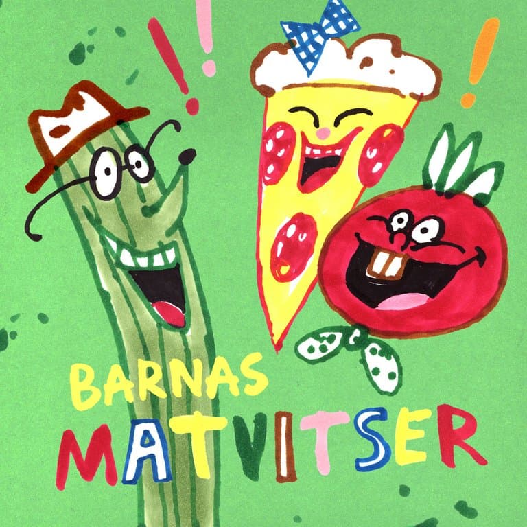Omslag Barnas matvitser av Barnas Vitser (Lydbok)